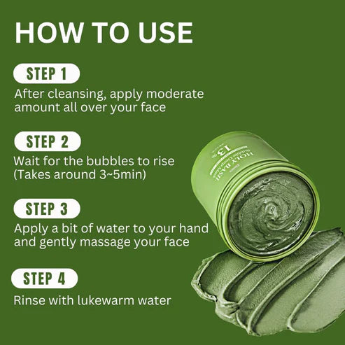 Carbonated Bubble Clay Mask Exfoliating Deep Cleansing